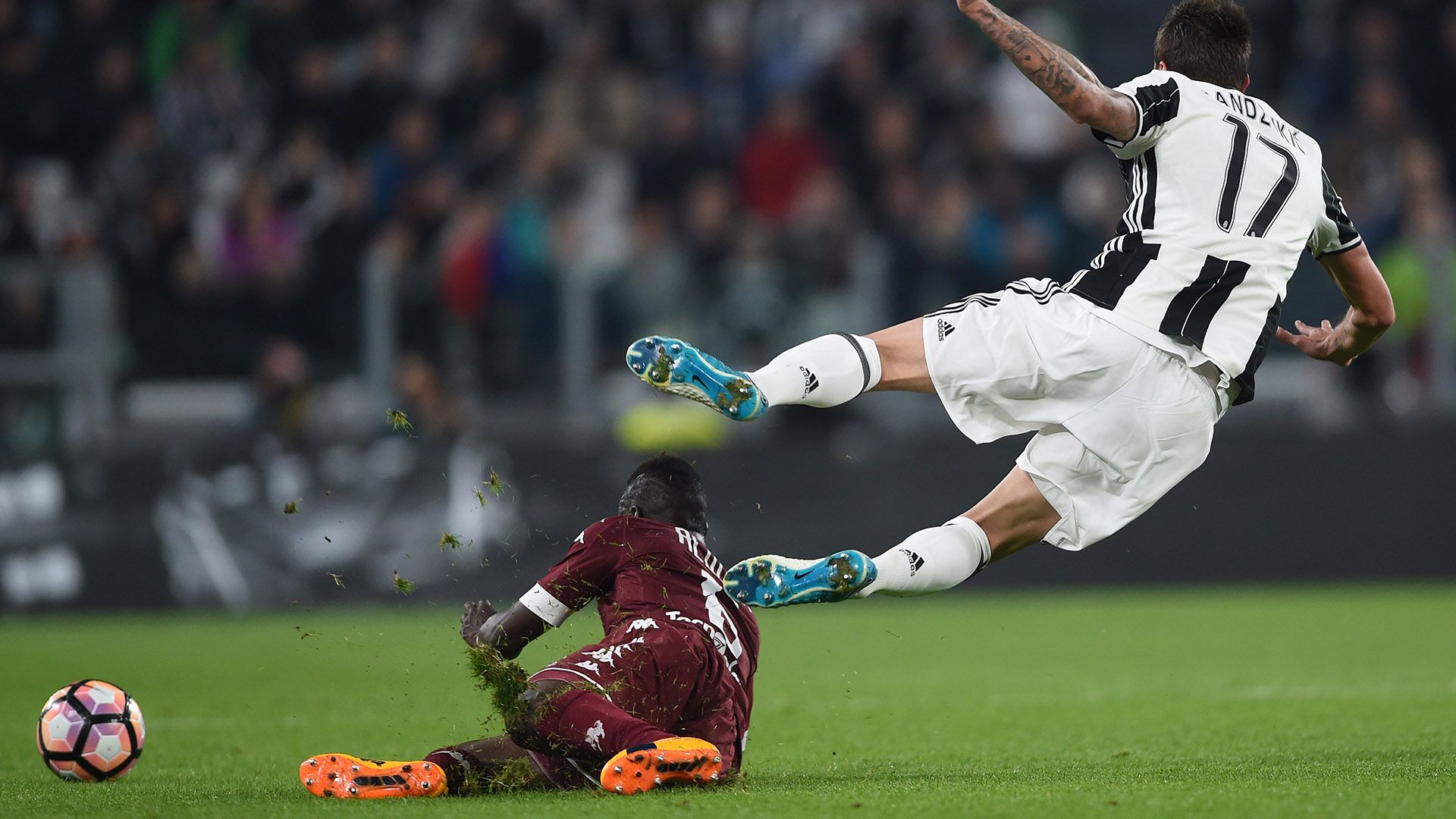 Acquah Mandzukic Juventus Torino Serie A