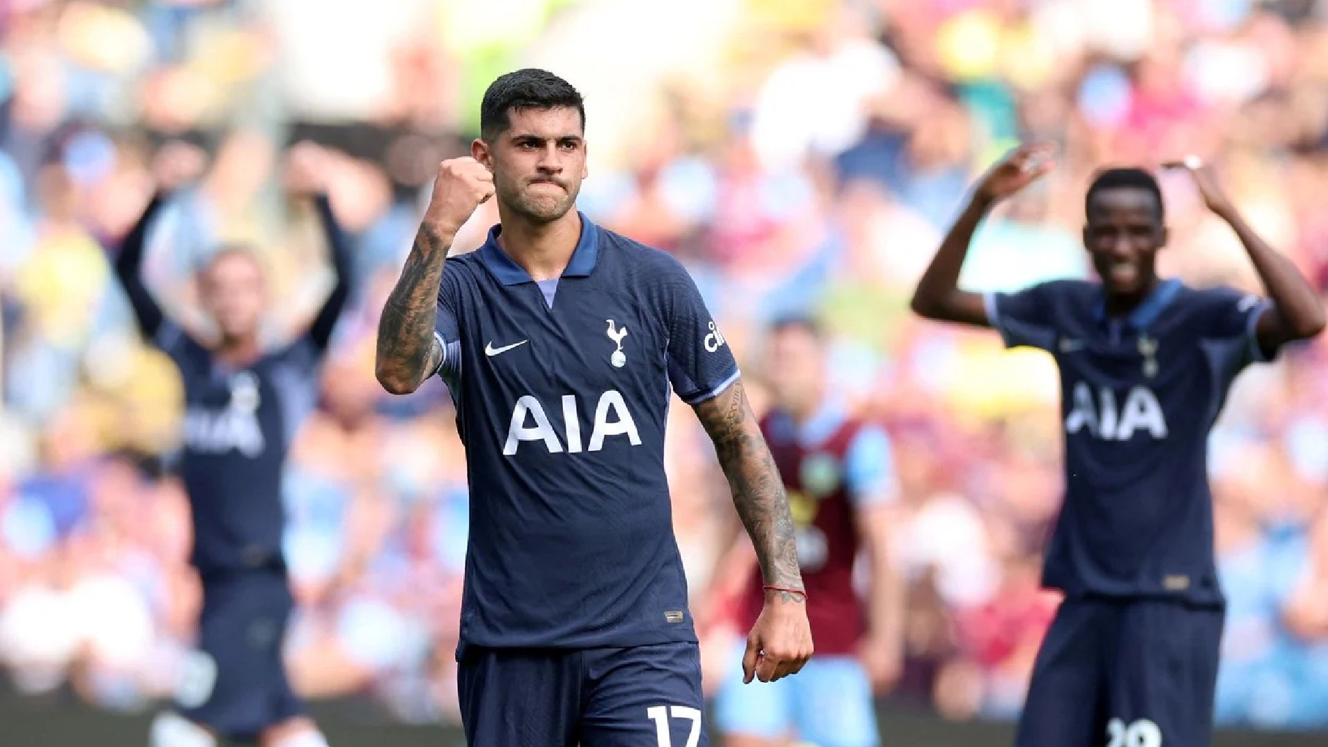 cuti romero tottenham burnley