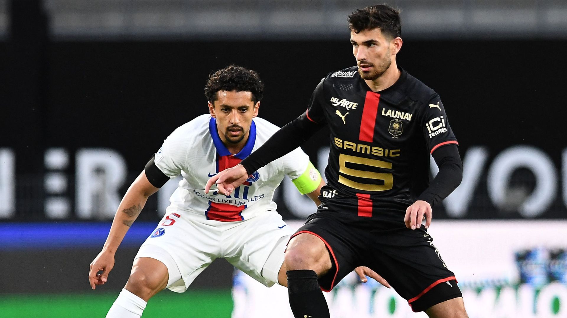 Marquinhos Martin Terrier Rennes PSG Ligue 1 09052021