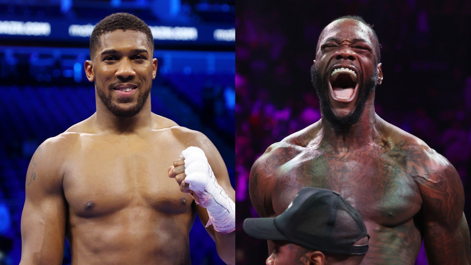 Anthony Joshua and Deontay Wilder
