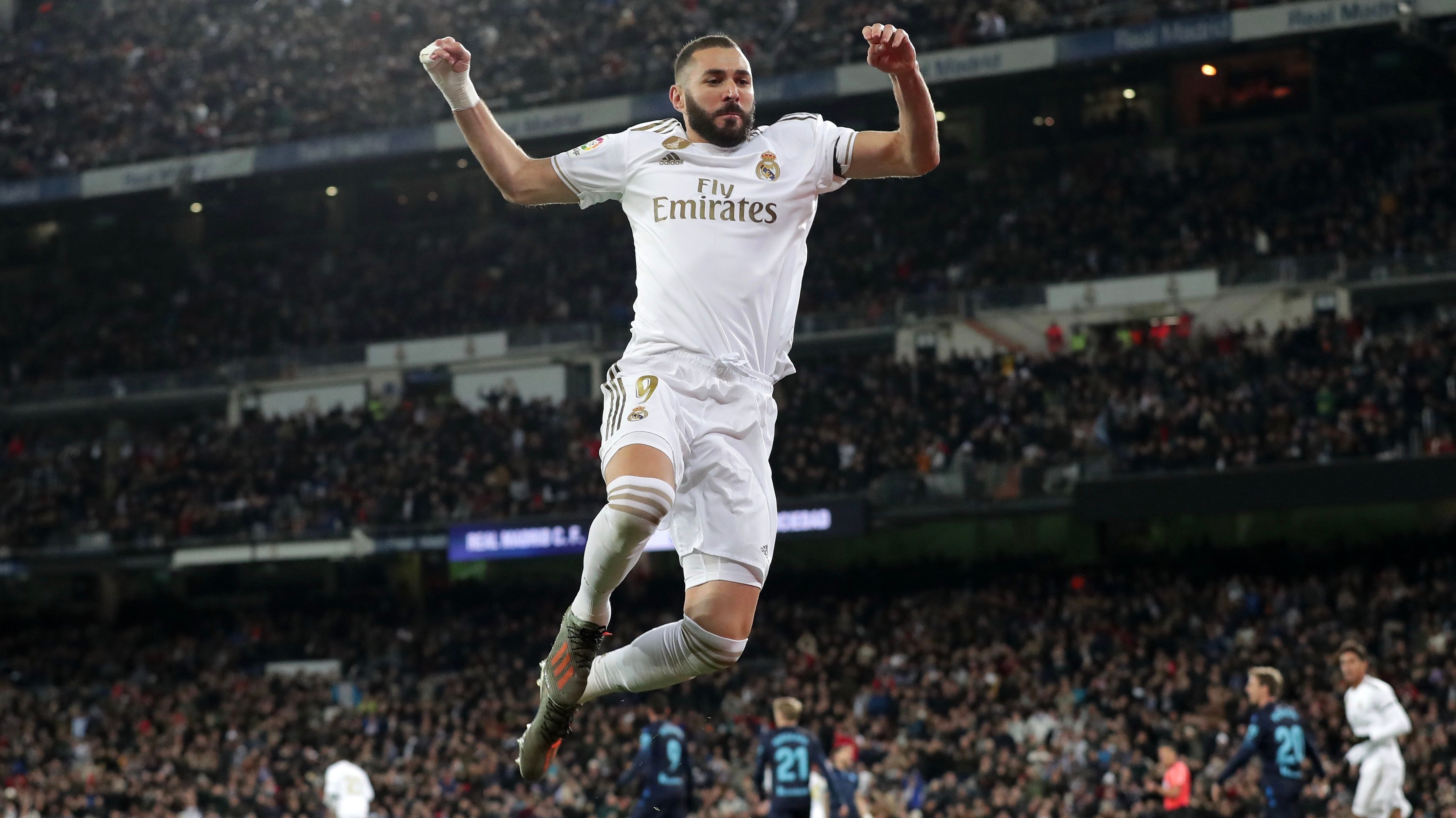 Karim Benzema Real Madrid Real Sociedad LaLiga 23112019