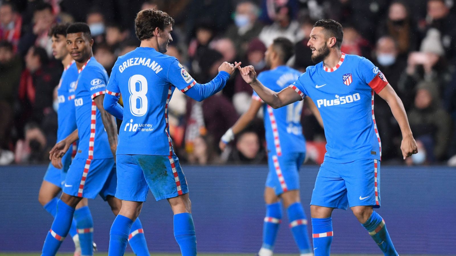 Griezmann y Koke, Rayo Vallecano vs. Atlético de Madrid LaLiga