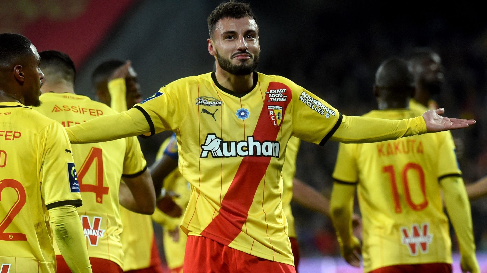 Jonathan Clauss Lens Troyes Ligue 1 05112021