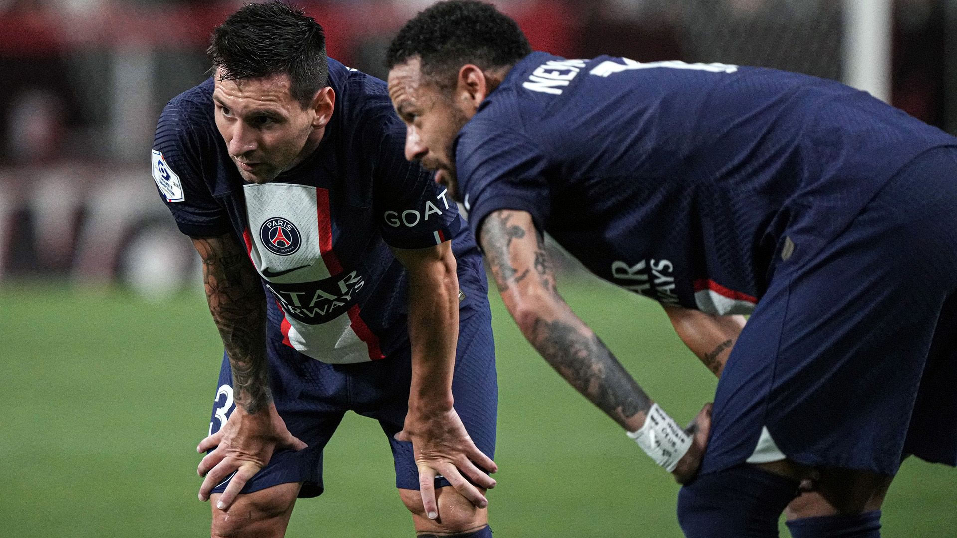 Lionel Messi Neymar PSG pre-season 2022