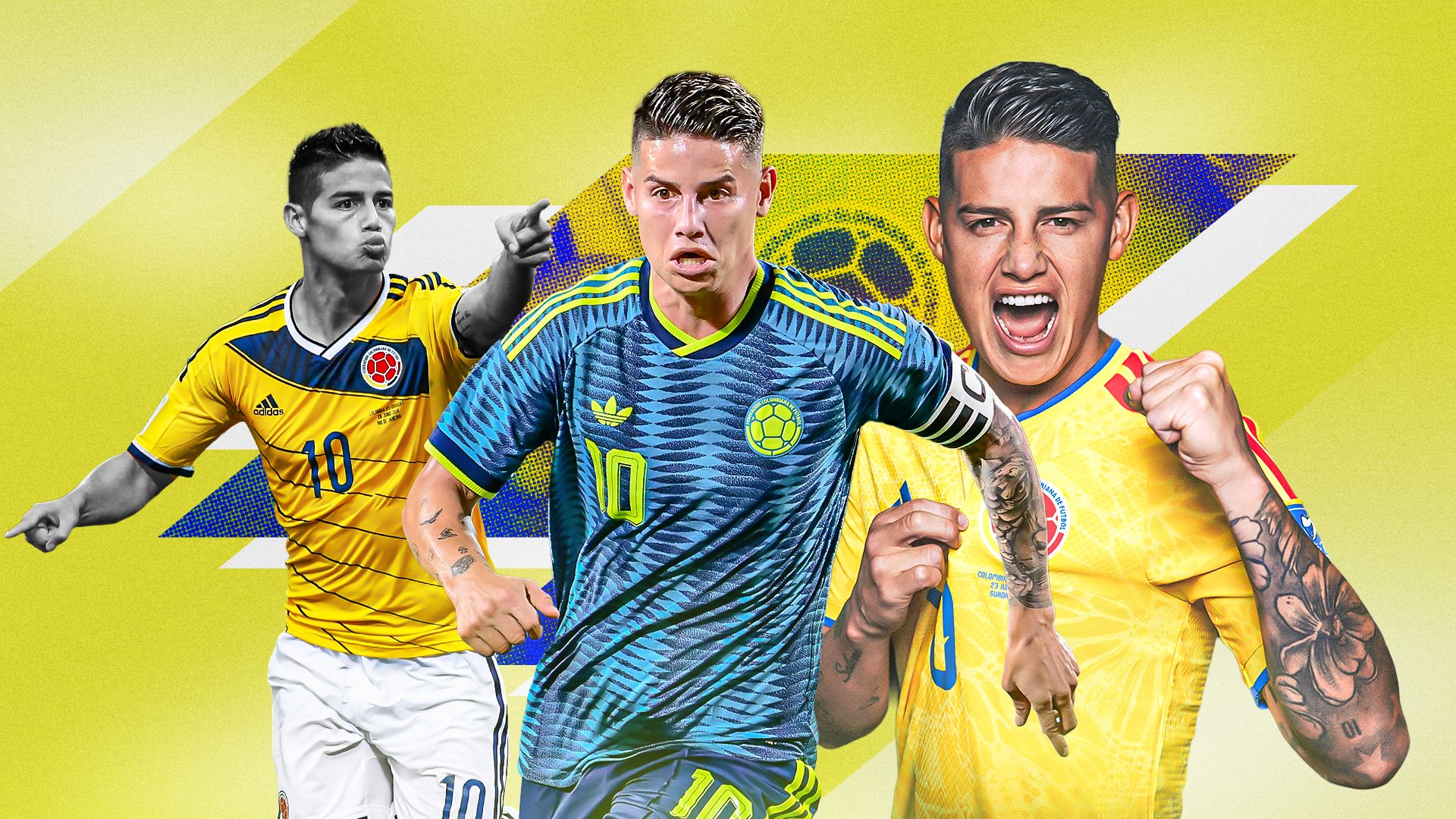 James Rodriguez Colombia GFX
