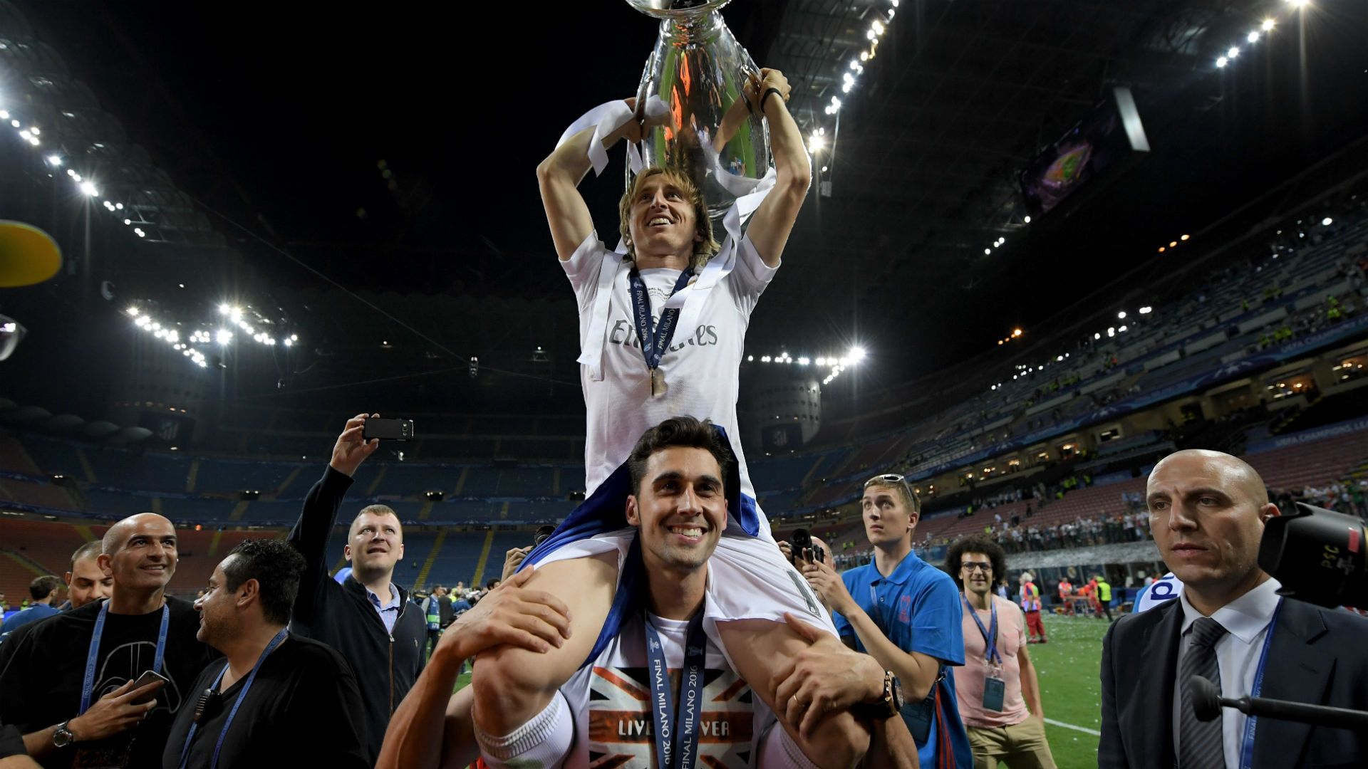 luka modric alvaro arbeloa - real atletico - champions league final - 28052016