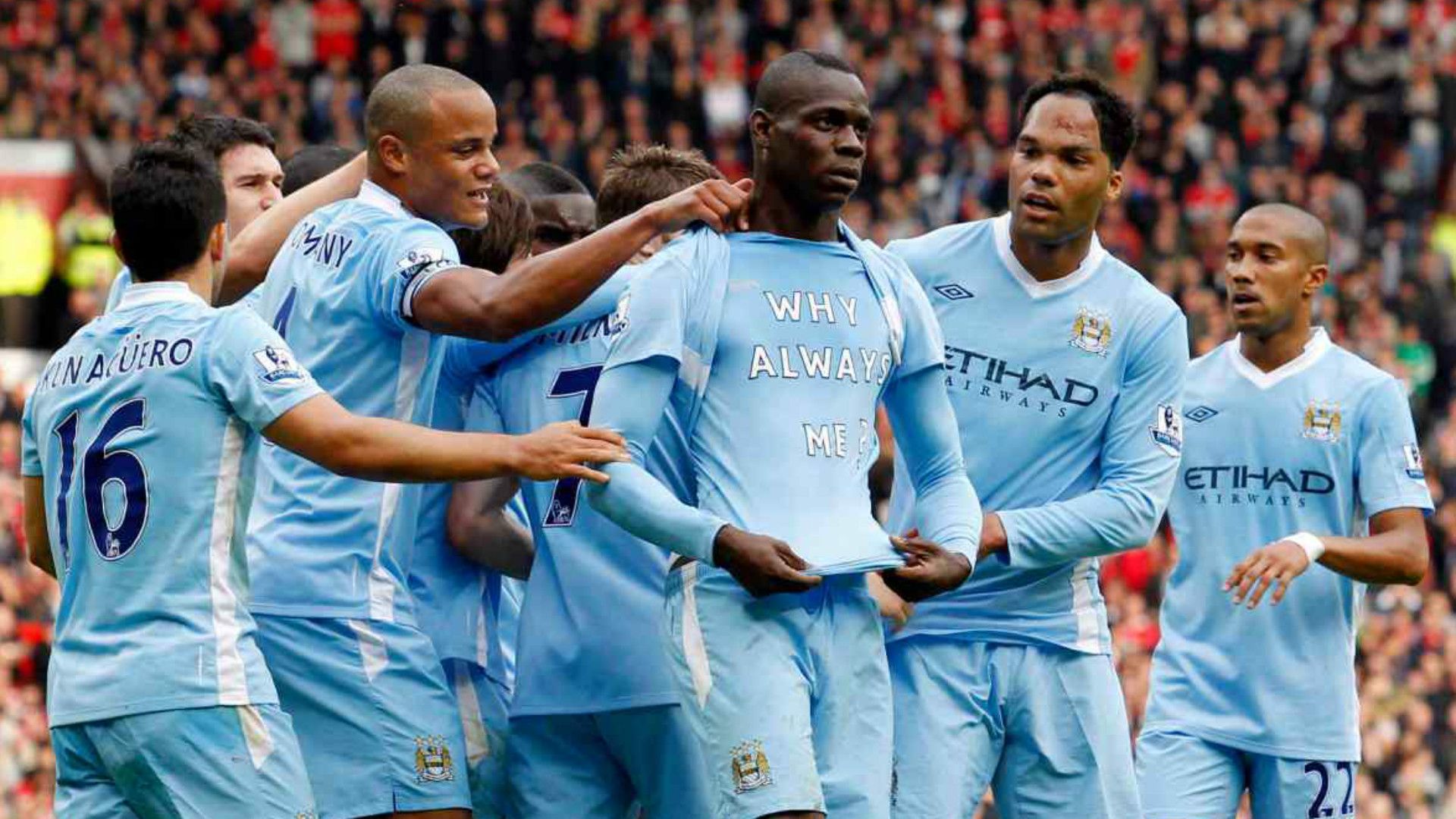 Mario Balotelli Manchester City Manchester United