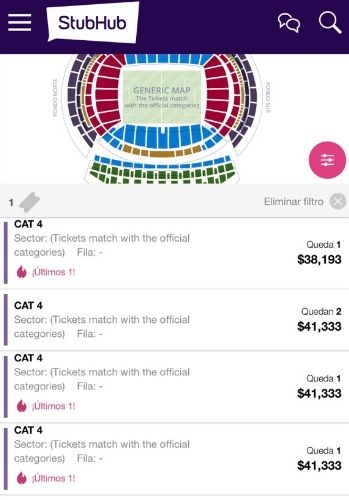 Boletos Champions League