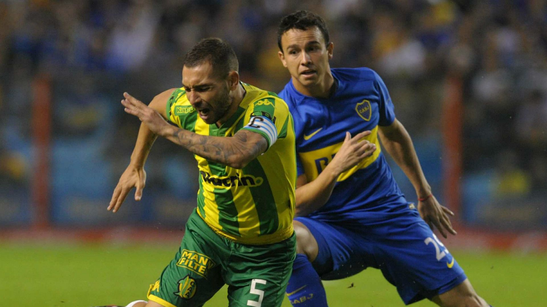 Hernan Lamberti Leonardo Jara Boca Juniors Aldosivi Campeonato de Primera Division 16042016