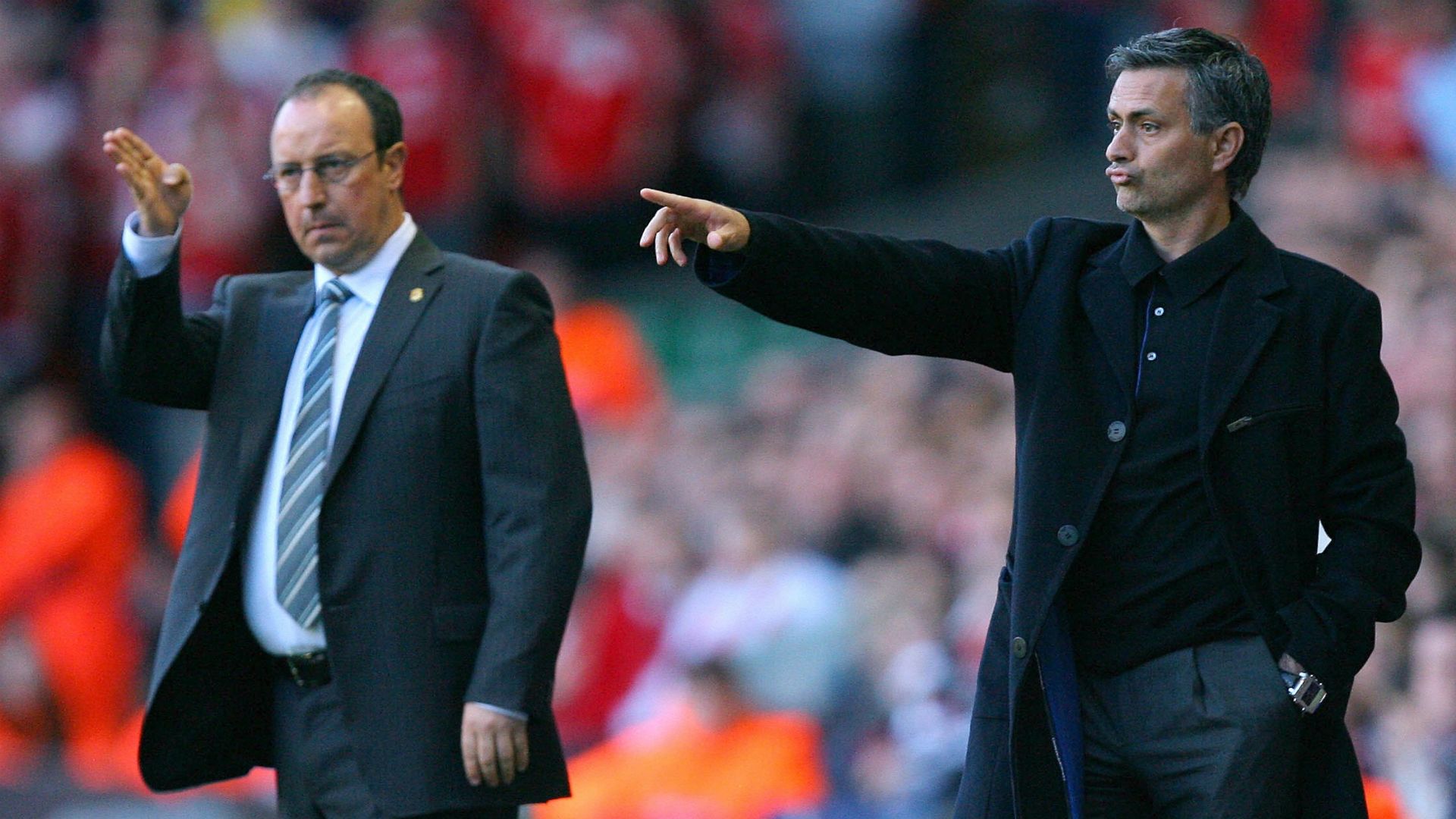 Jose Mourinho Rafael Benitez 2008