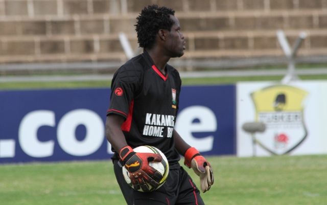 Kakamea Homeboyz goalkeeper John Waw.