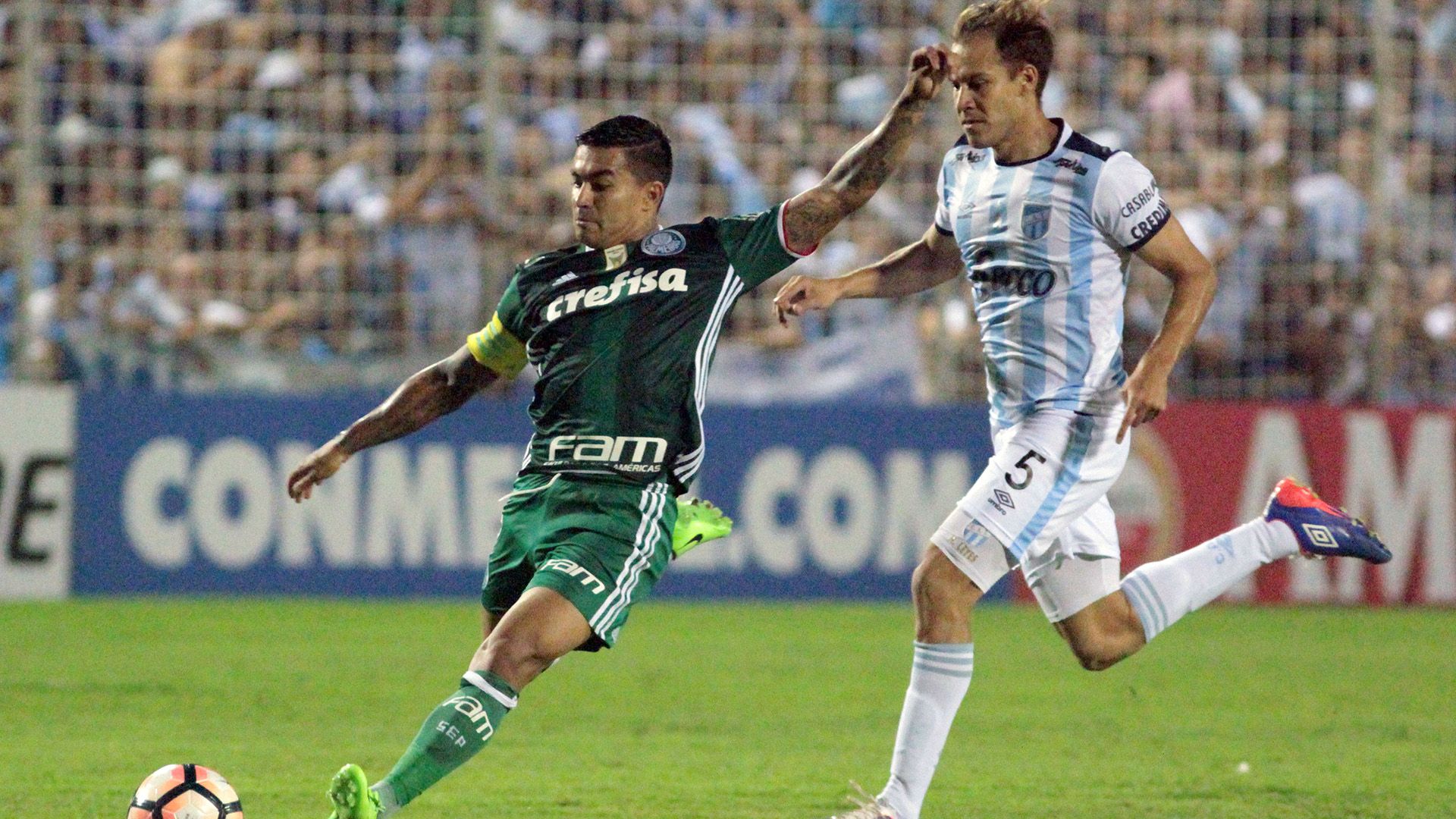 Fernando Evangelista Dudu Atletico Tucuman Palmeiras Libertadores 08032017