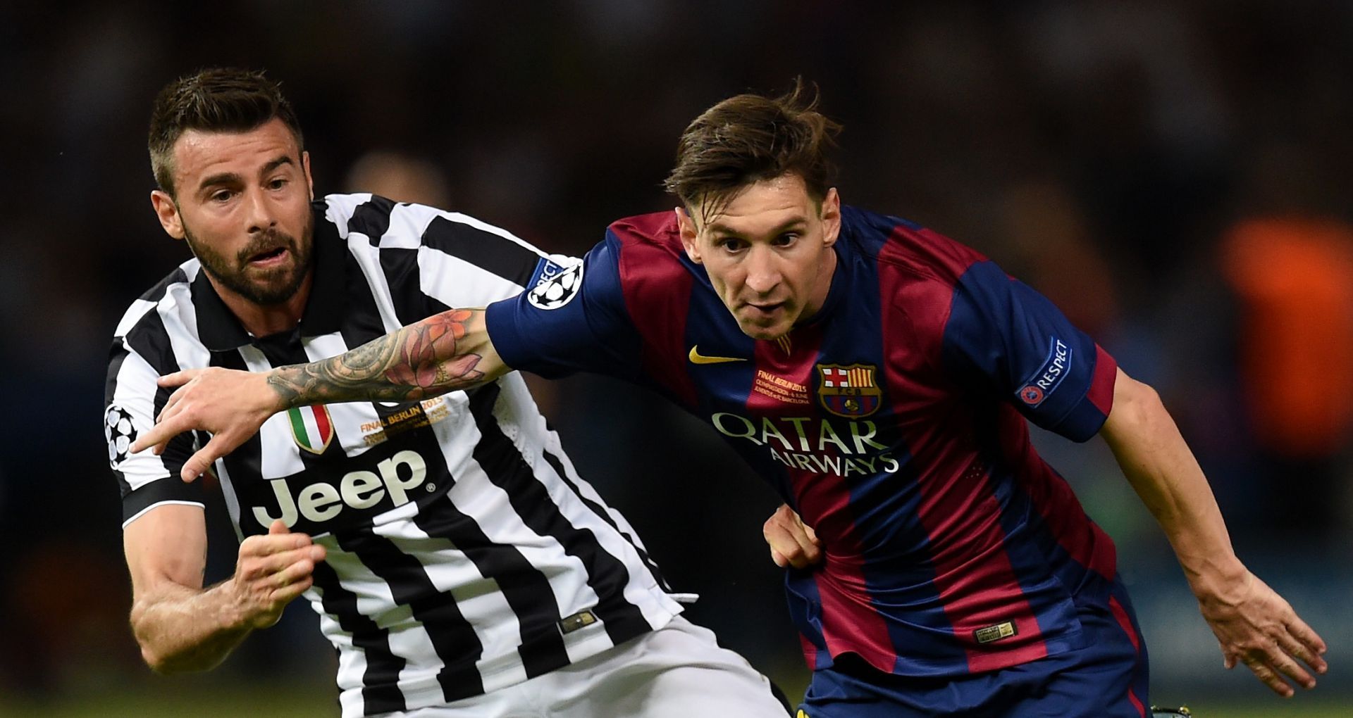 Andrea Barzagli Barcelona Juventus Champions League