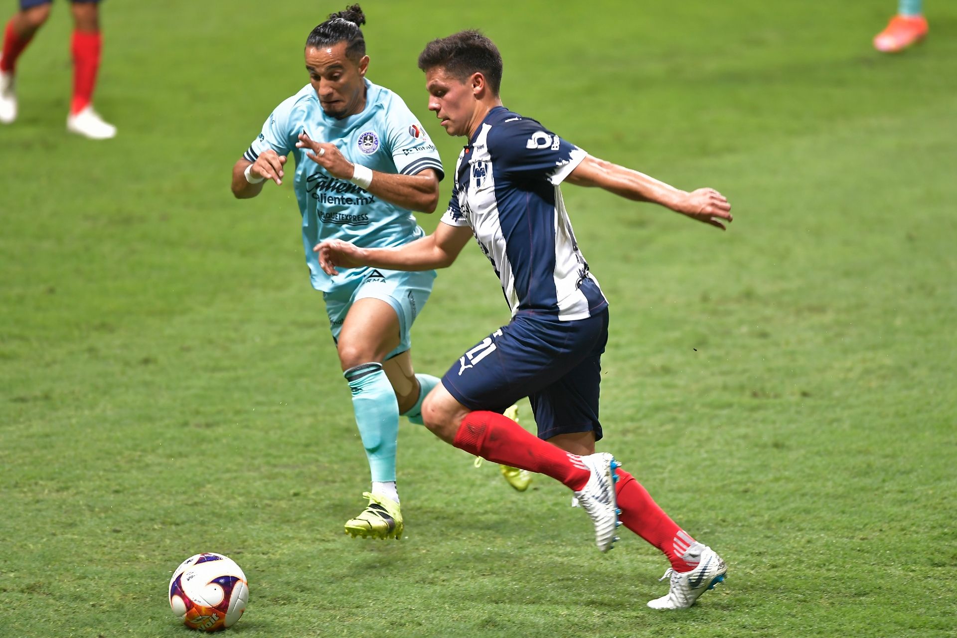 Ponchito González, Camilo Sanvezzo Monterrey vs Mazatlán Guardianes 2021