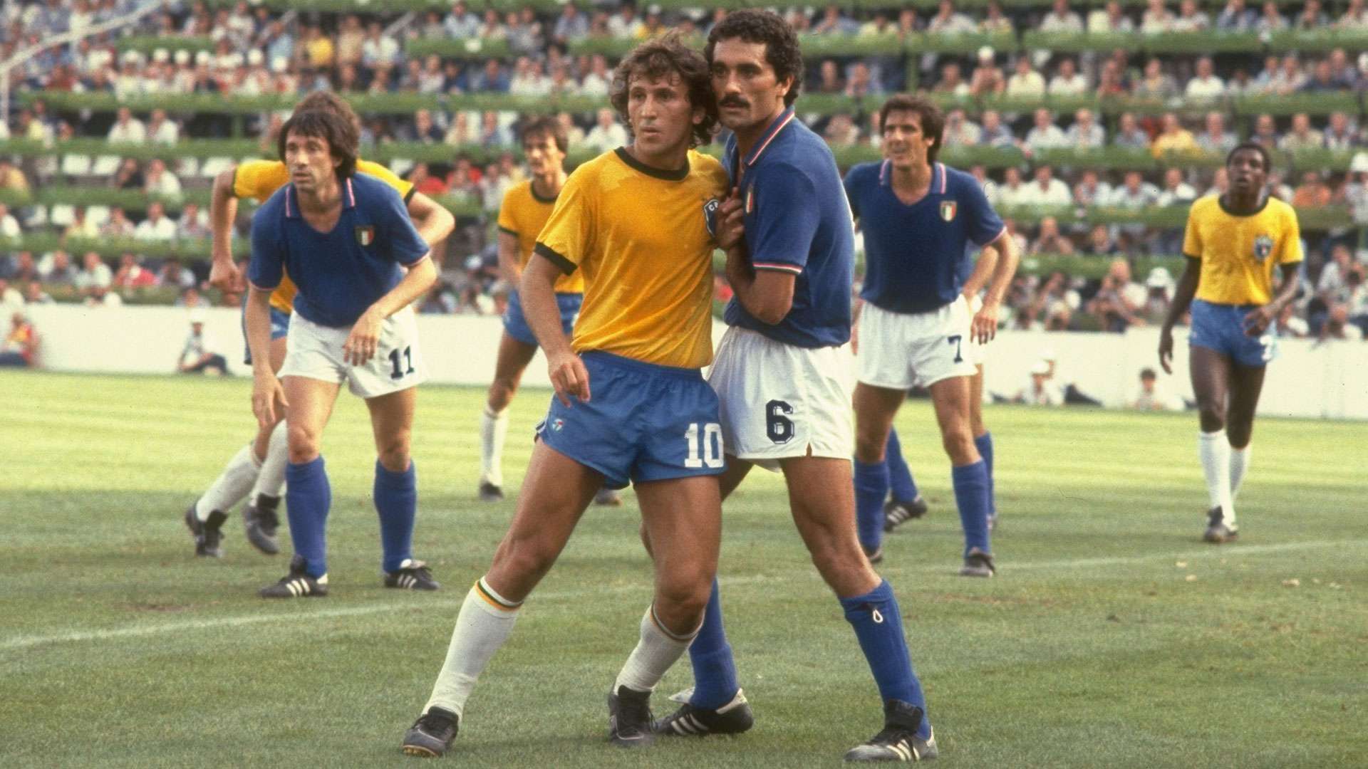 Claudio Gentile Zico Italy Brazil World Cup 1982