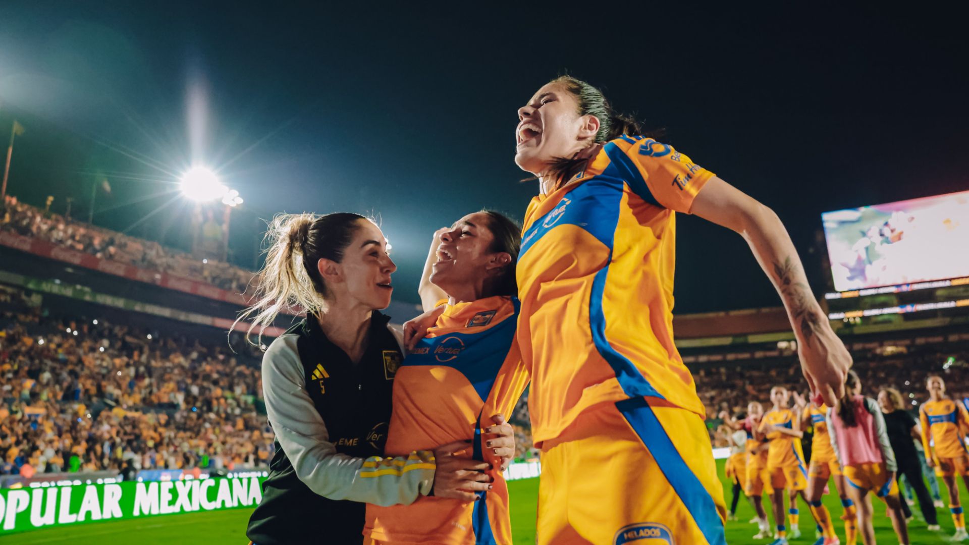 Tigres Femenil festejo Apertura 2024