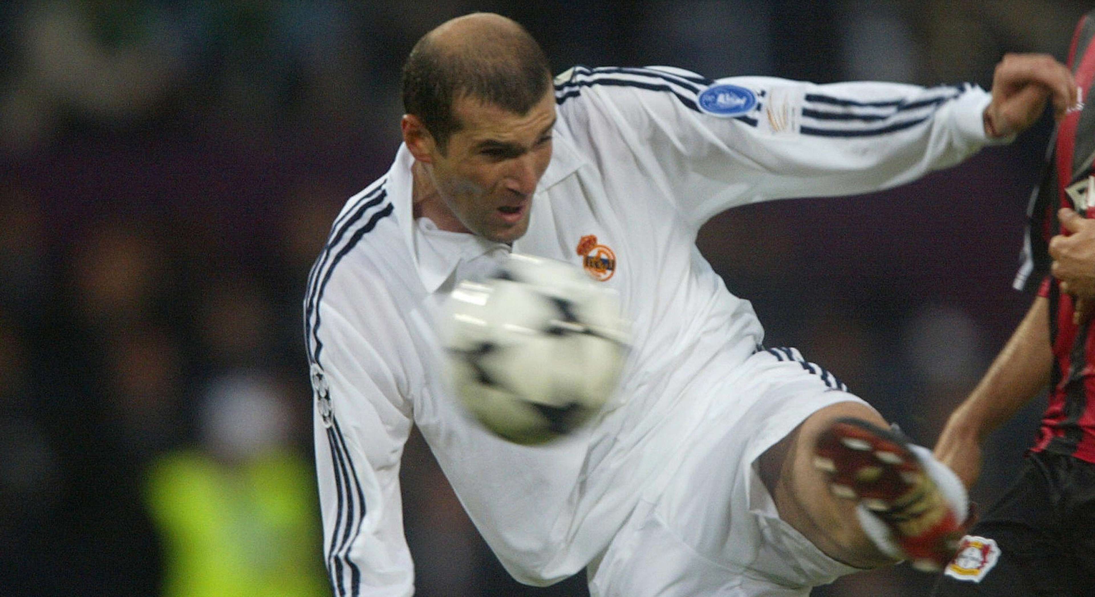 Zinedine Zidane Real Madrid Champions League