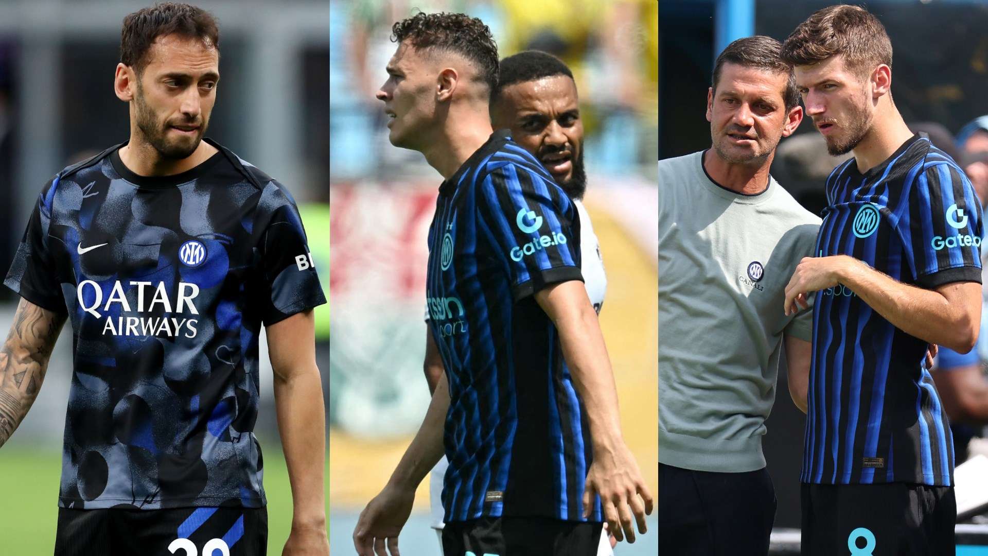 Calhanoglu Asllani Sucic Inter