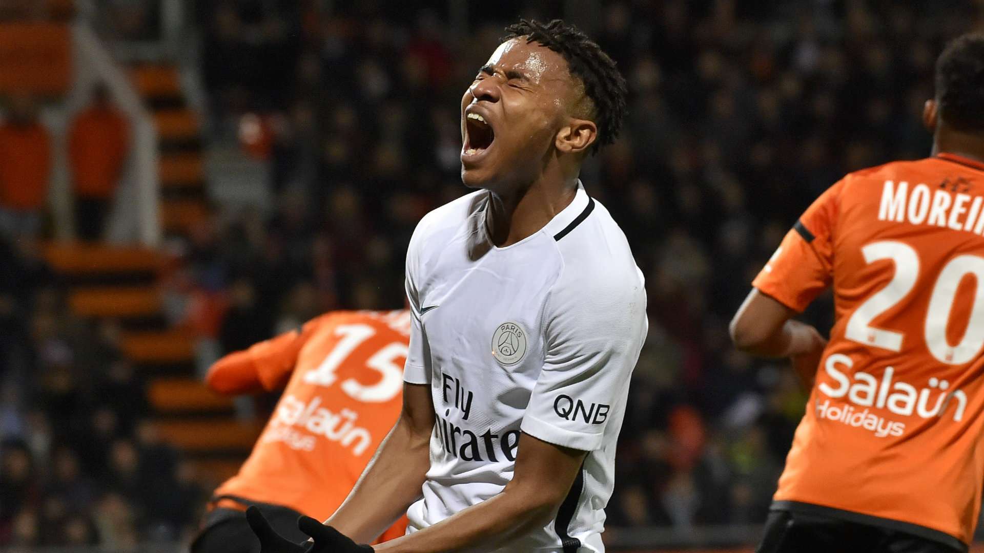 Christopher Nkunku Lorient PSG Ligue 1 12032017