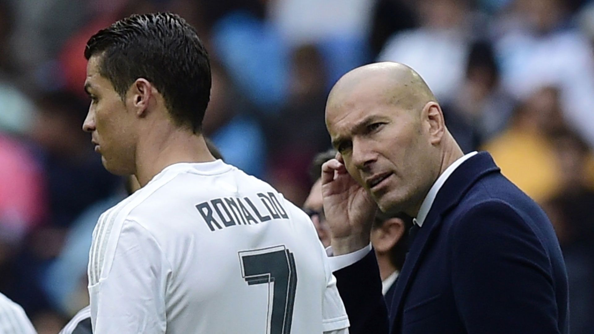 Cristiano Ronaldo, Zinedine Zidane 05082016