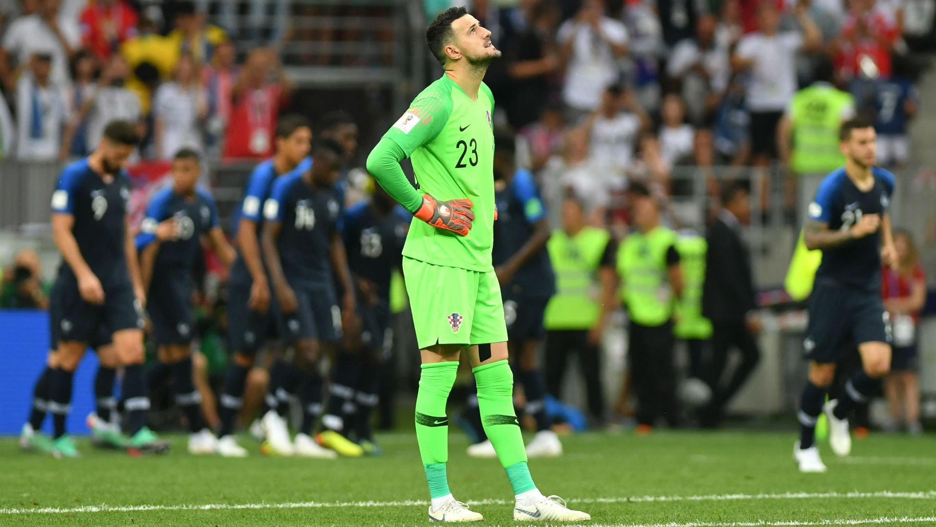 france croatia - danijel subasic - world cup final - 15072018
