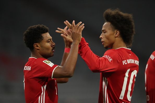 Serge Gnabry & Leroy Sane