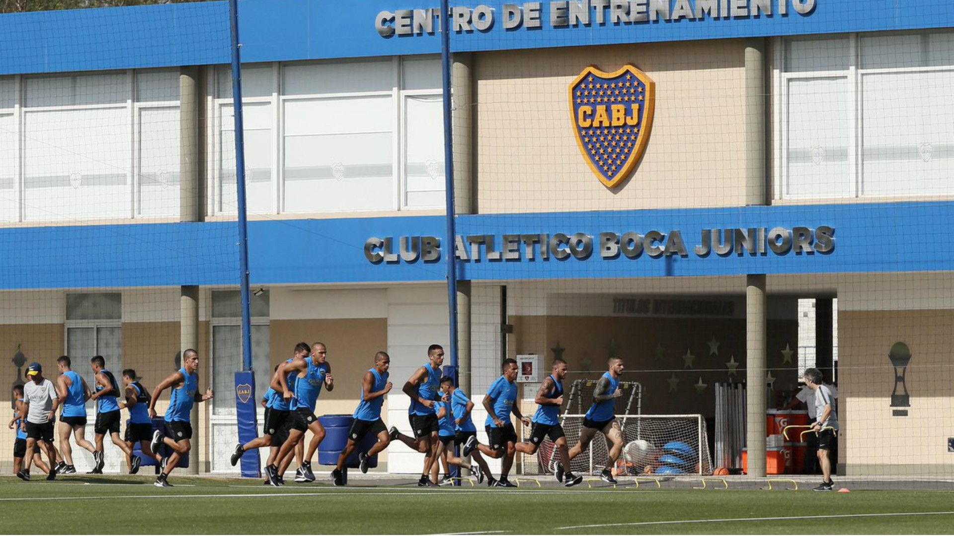 Boca Entrenamiento Ezeiza Enero 2019