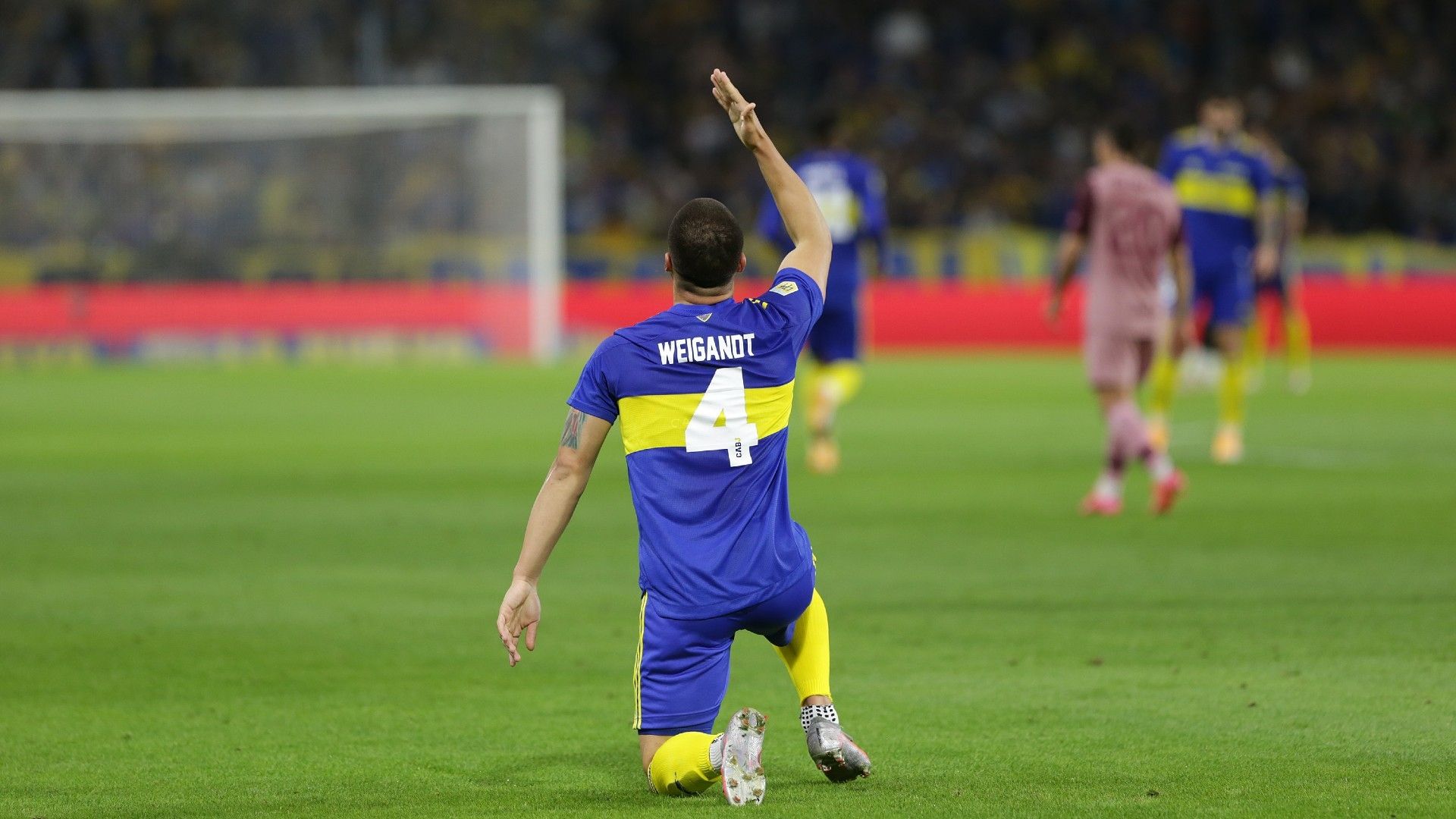 Marcelo Weigandt Boca Lanus Torneo Liga Profesional 09102021