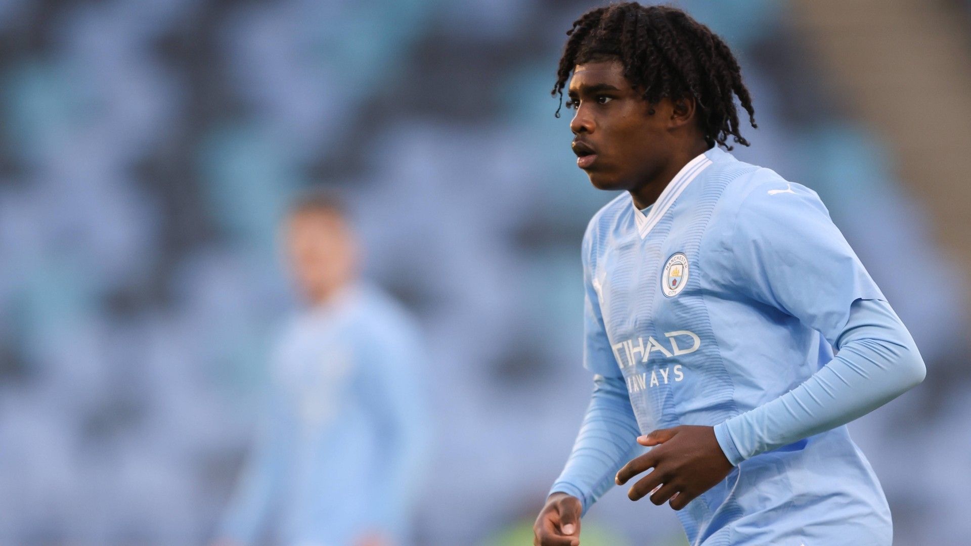 Jaden Heskey of Manchester City