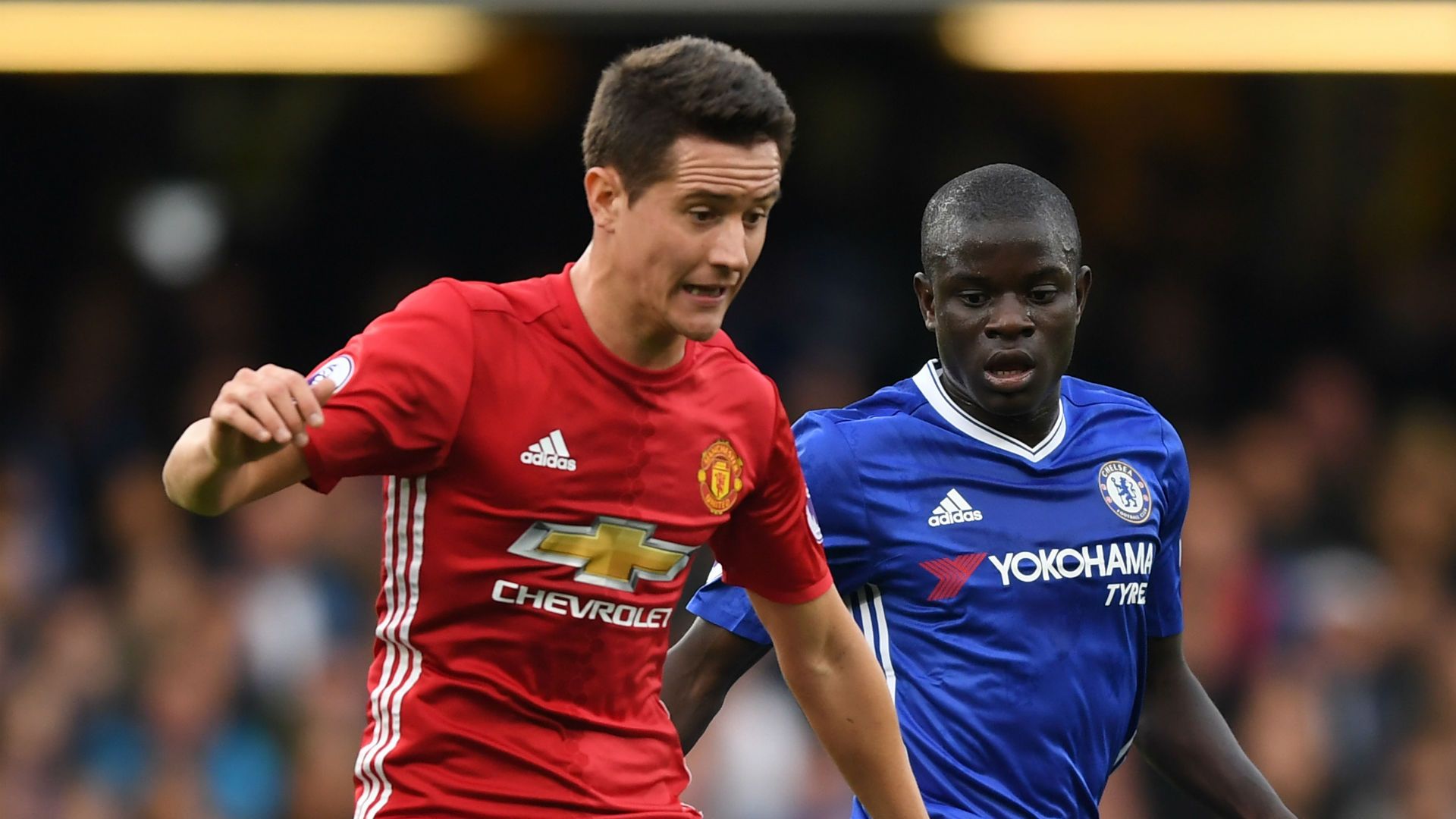 Ander Herrera N'Golo Kante Manchester United Chelsea
