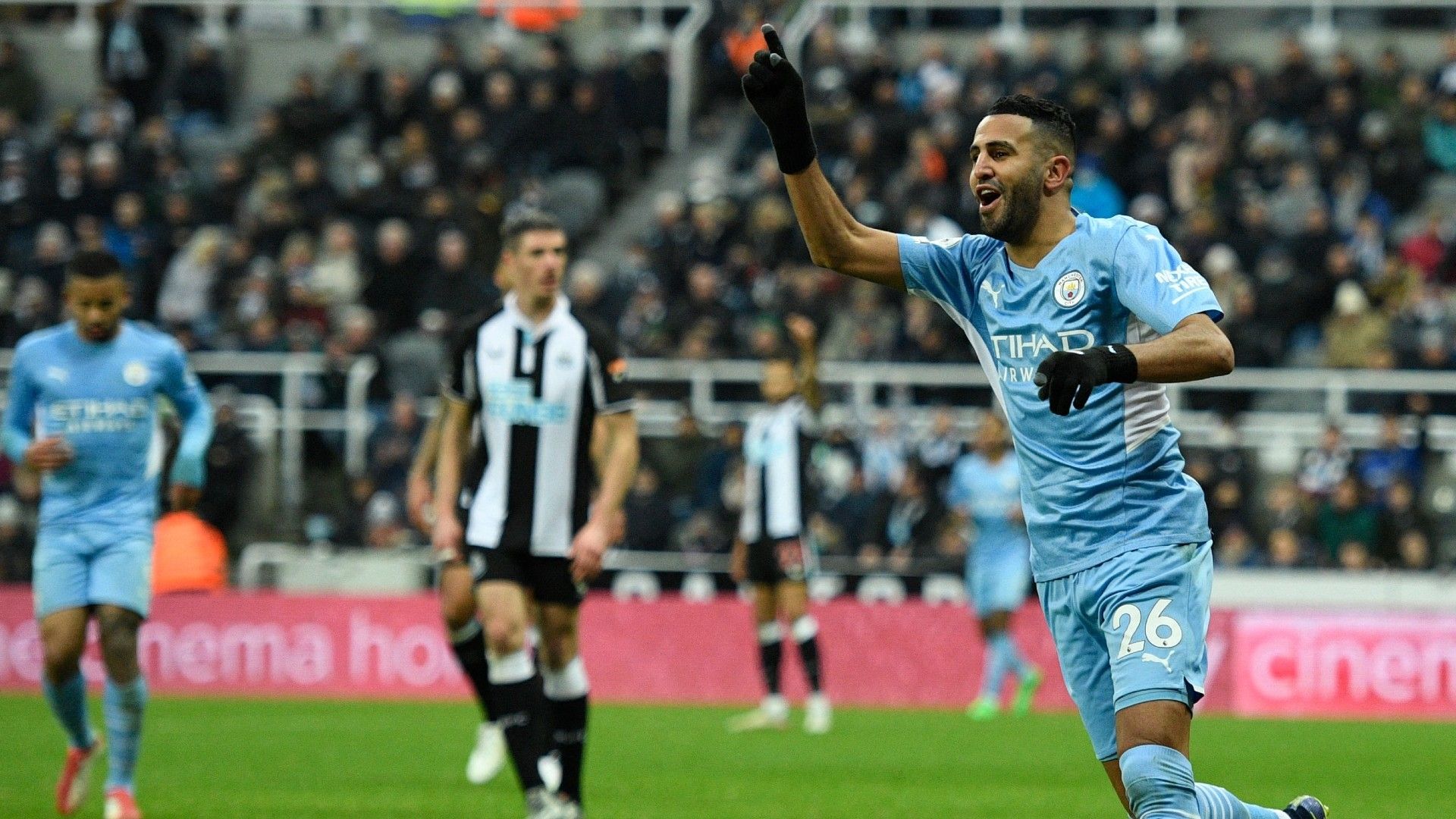 Riyad Mahrez Newcastle vs Man City Premier League 2021-22