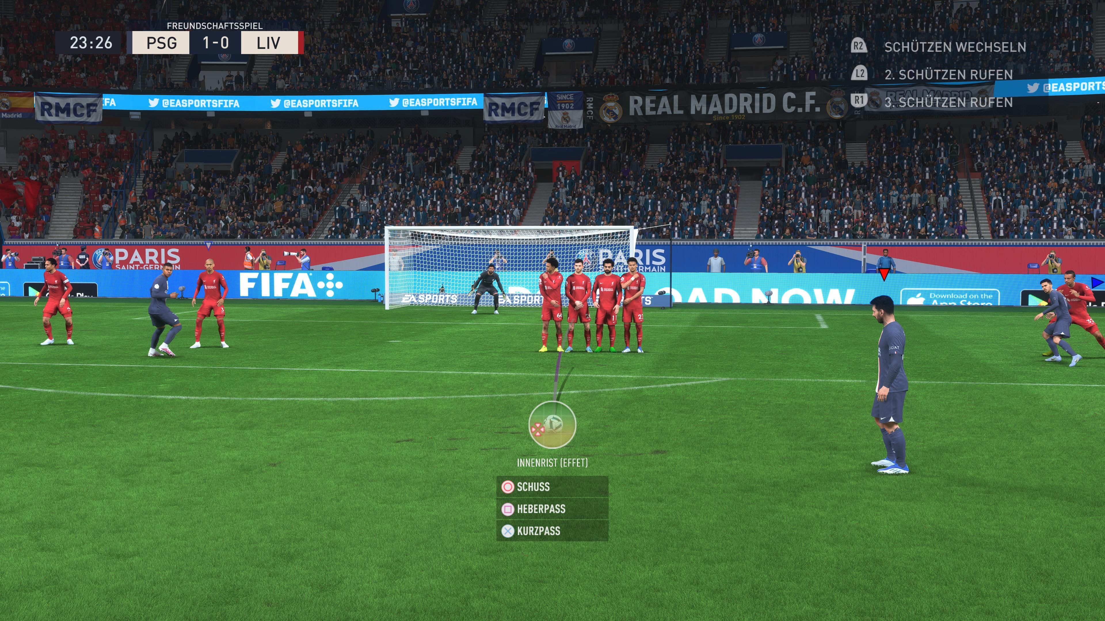 FIFA 23 free kick