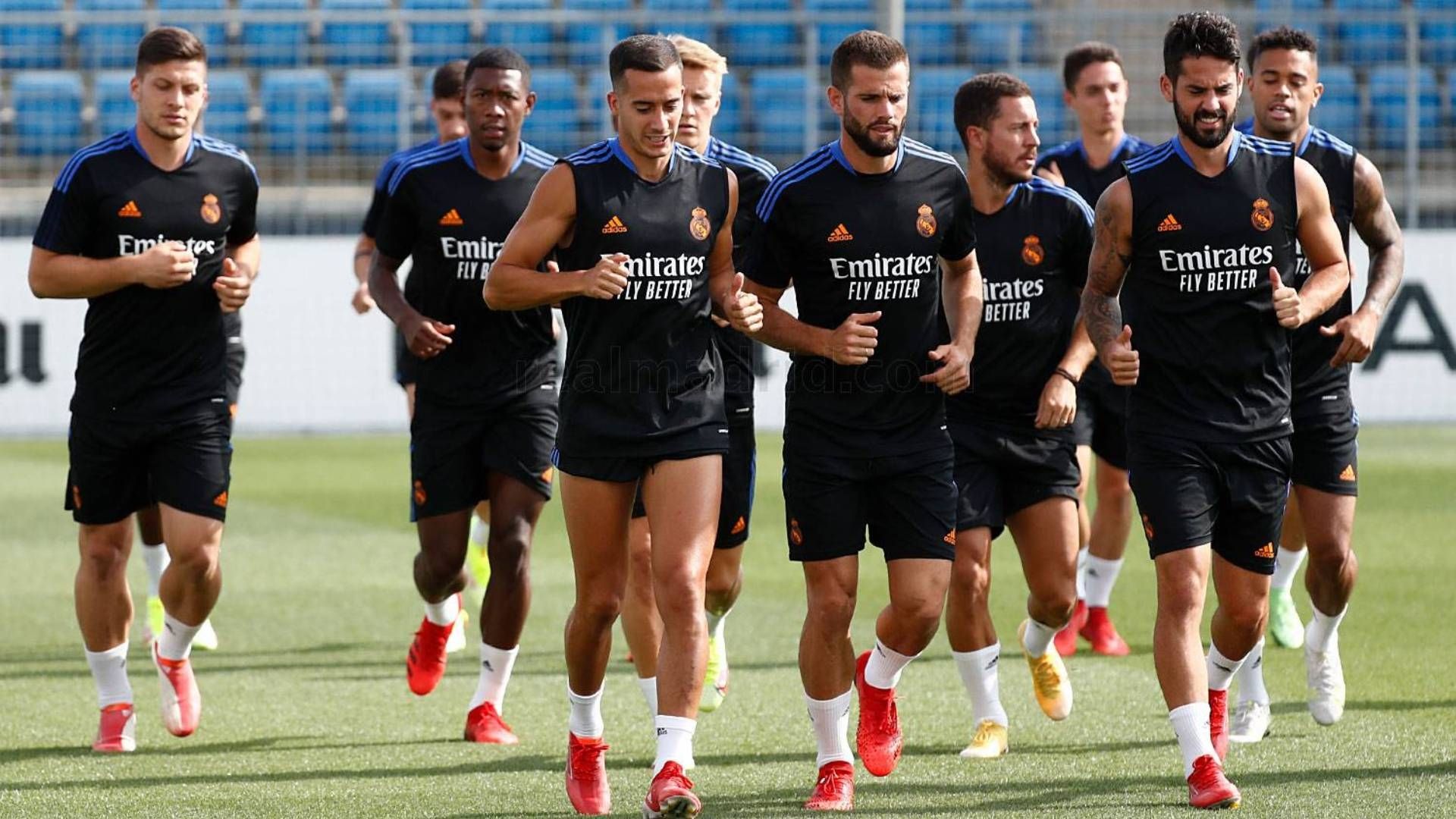 Real Madrid Entrenamiento Pretemporada 2021 Valdebebas