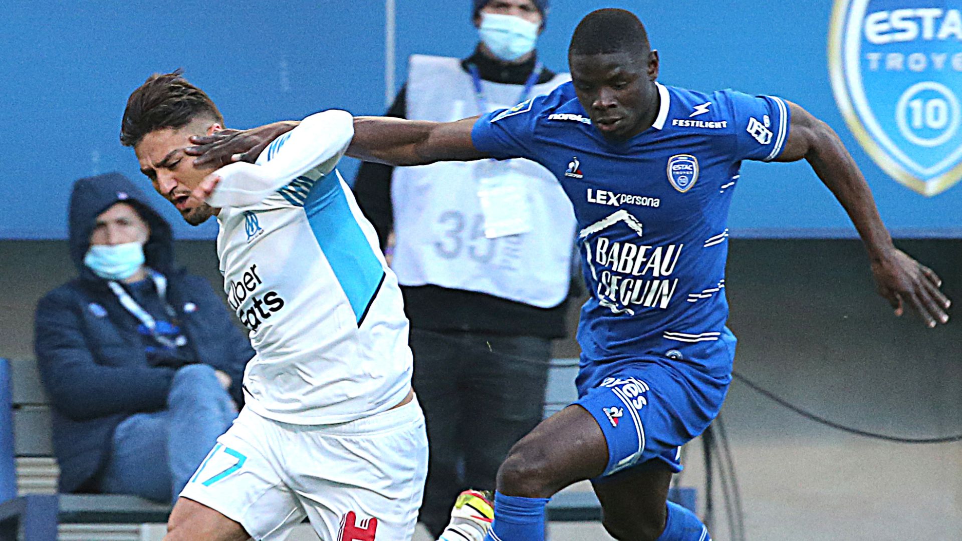 Ligue 1 ESTAC OM Troyes Marseille