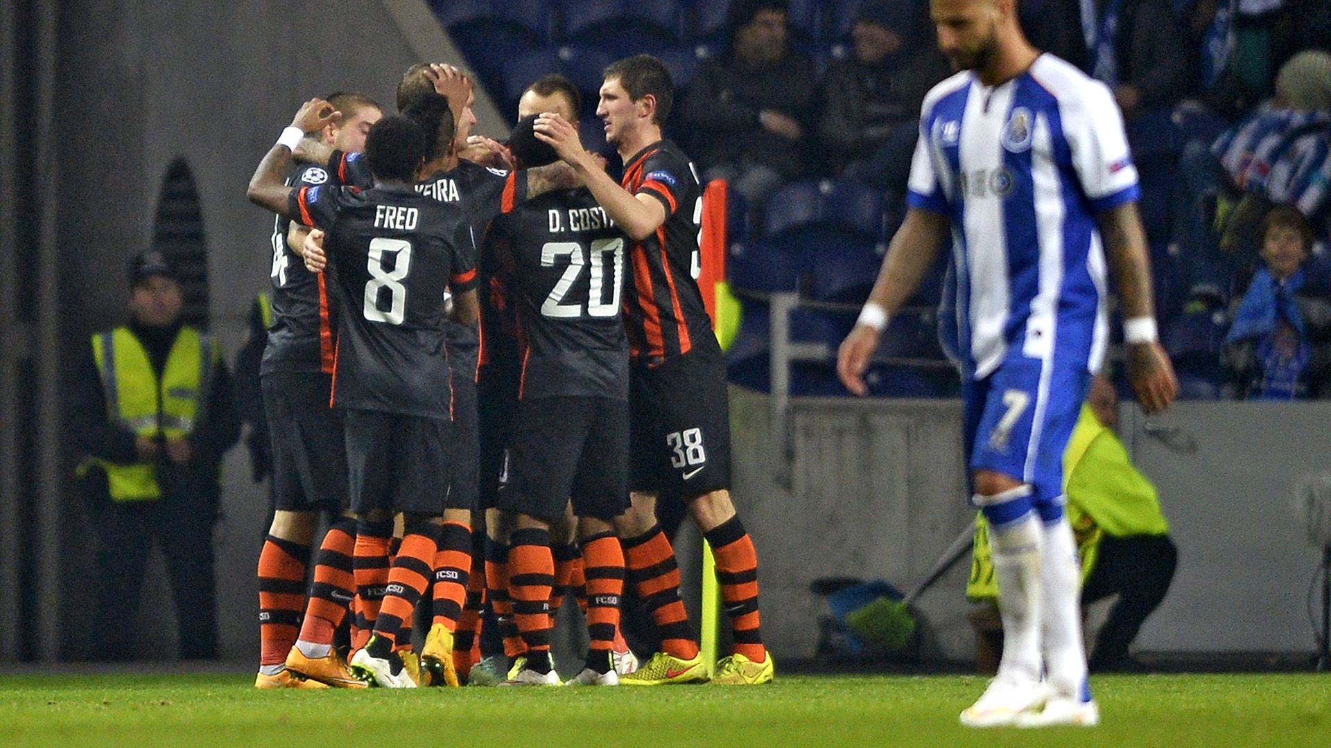 Shakhtar Donetsk FC Porto Champions League 10122014