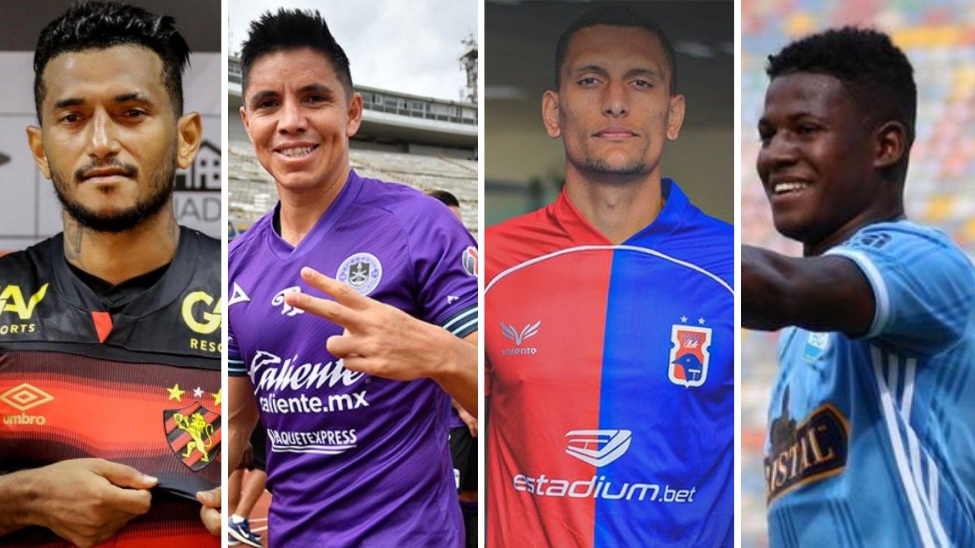 Efraín Velarde Higor Meritao Rogério Jonathan Corozo