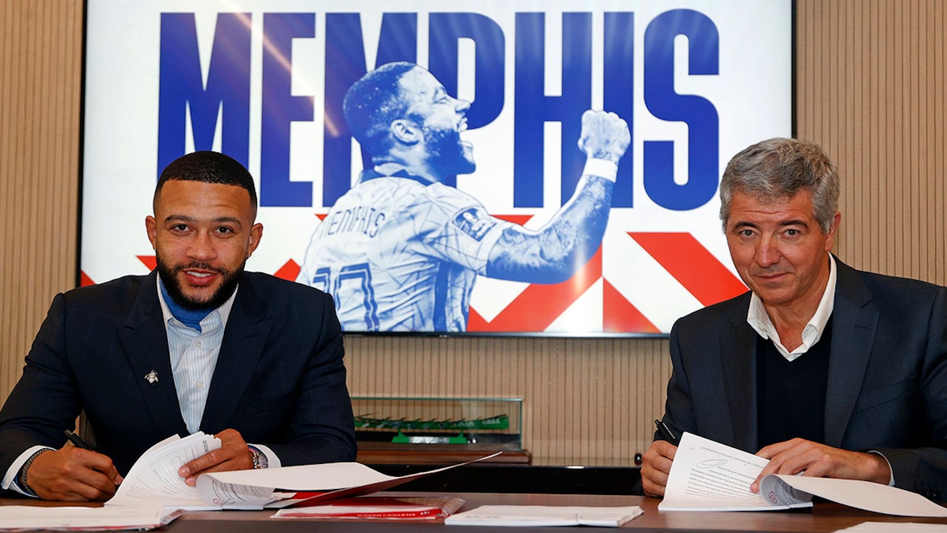 Memphis Depay Atlético Madrid