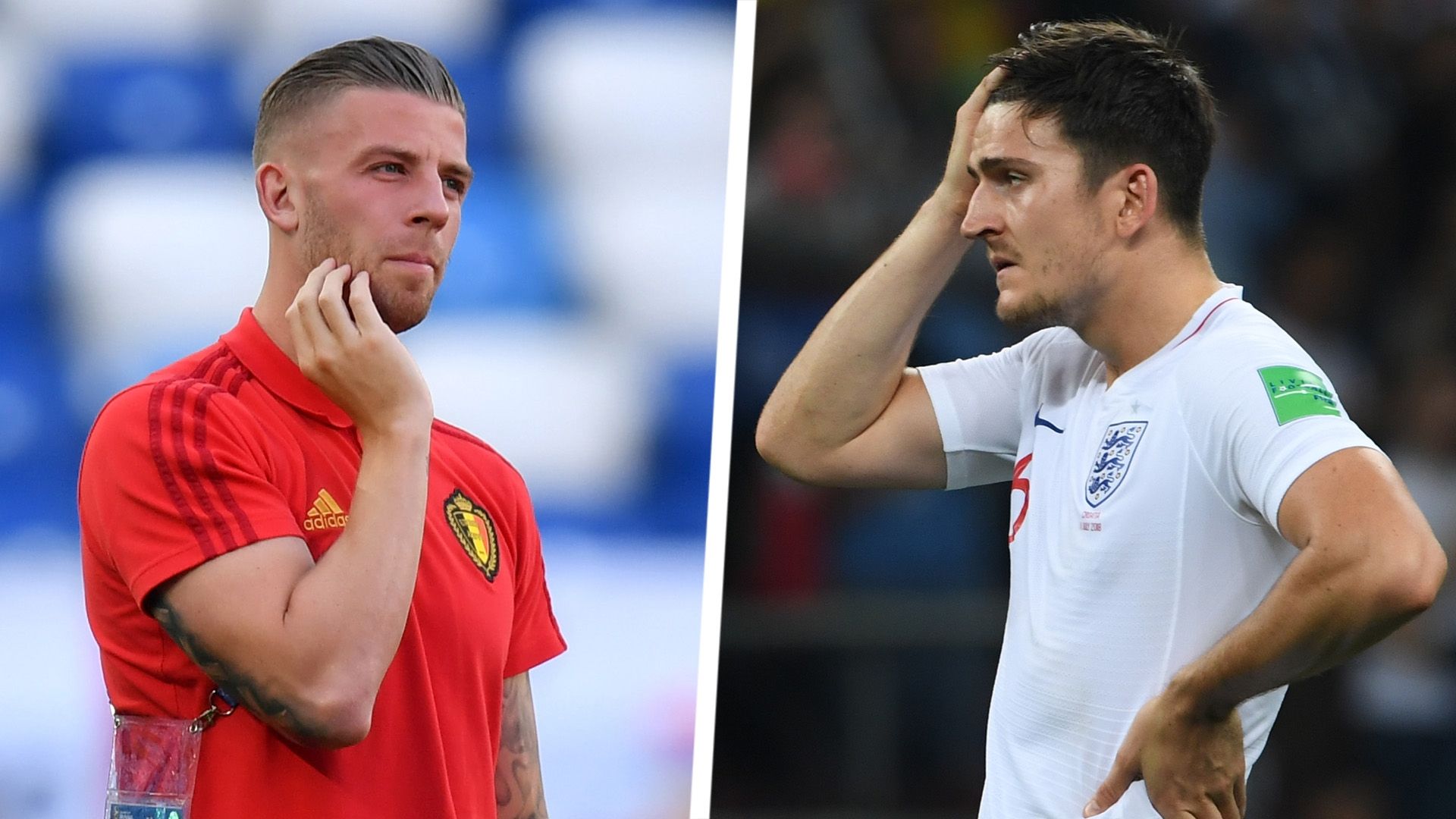 Toby Alderweireld Harry Maguire GFX