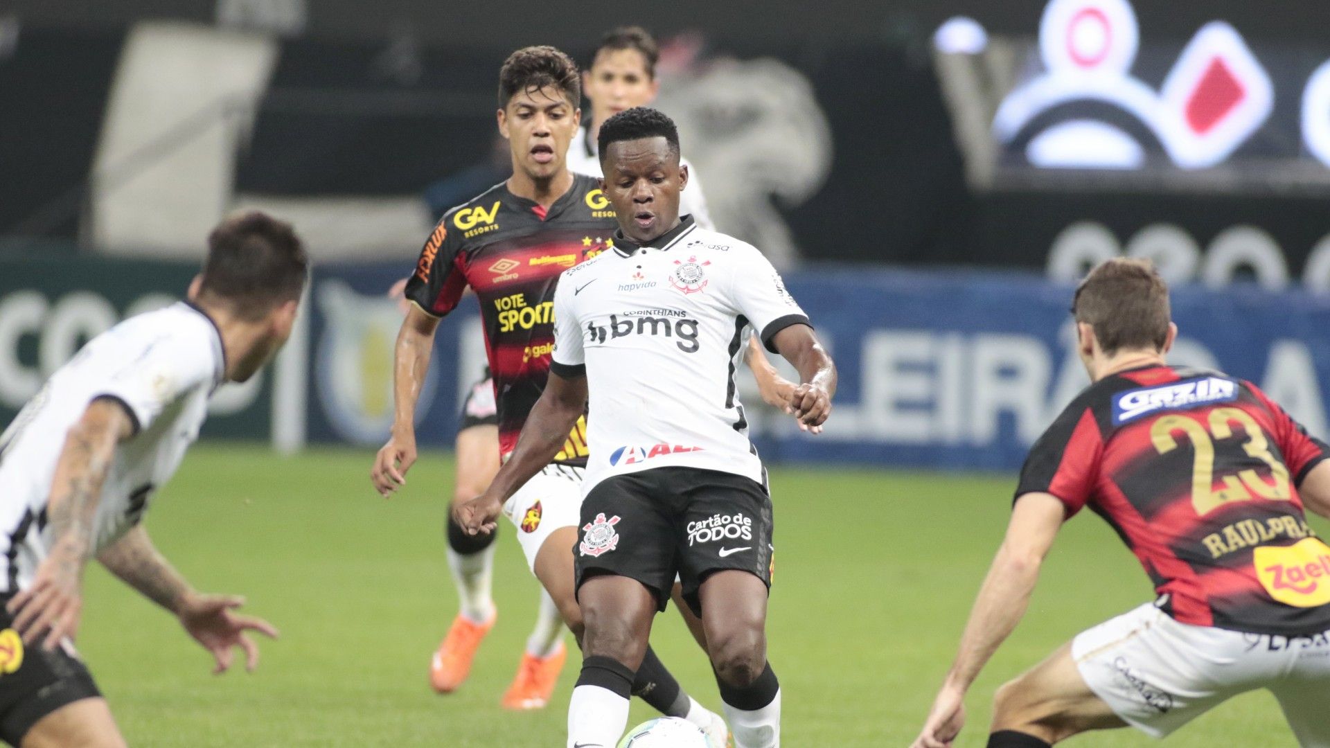 Cazares Corinthians Sport Recife Brasileirão 21012021
