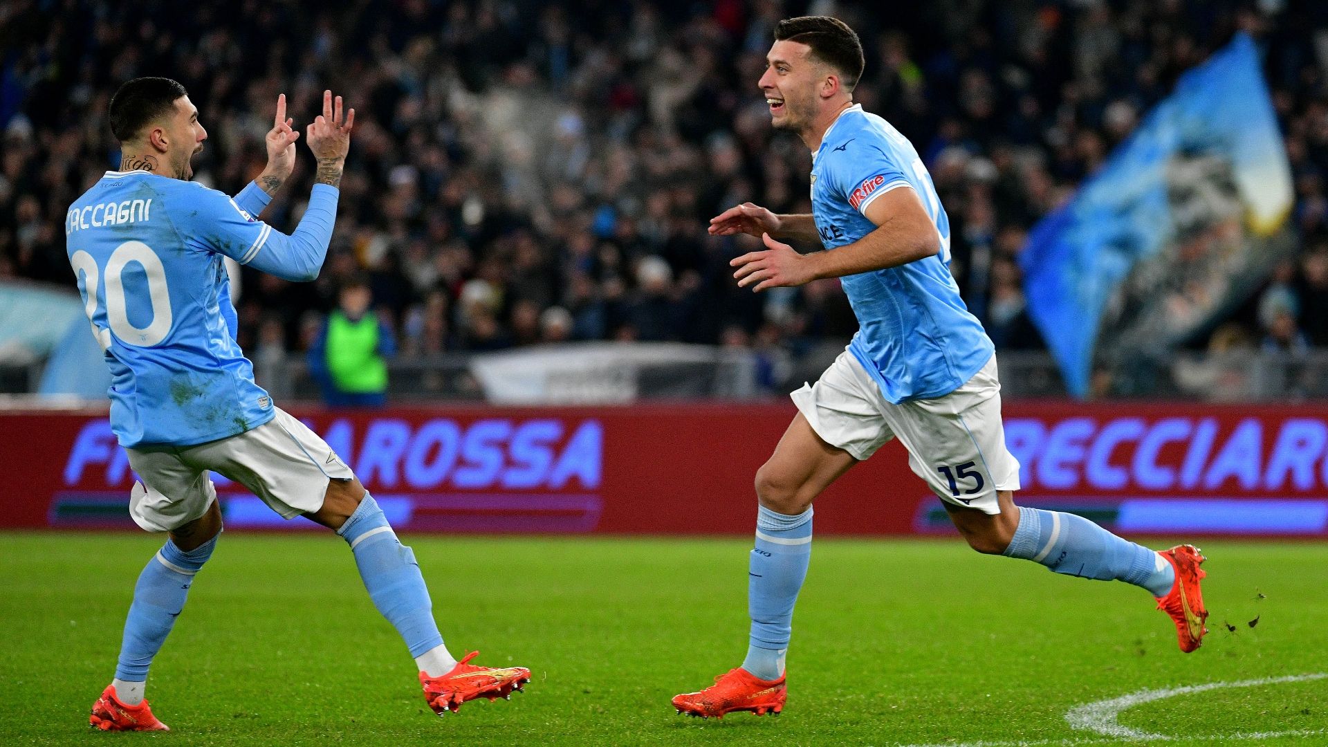 Casale Lazio celebrating