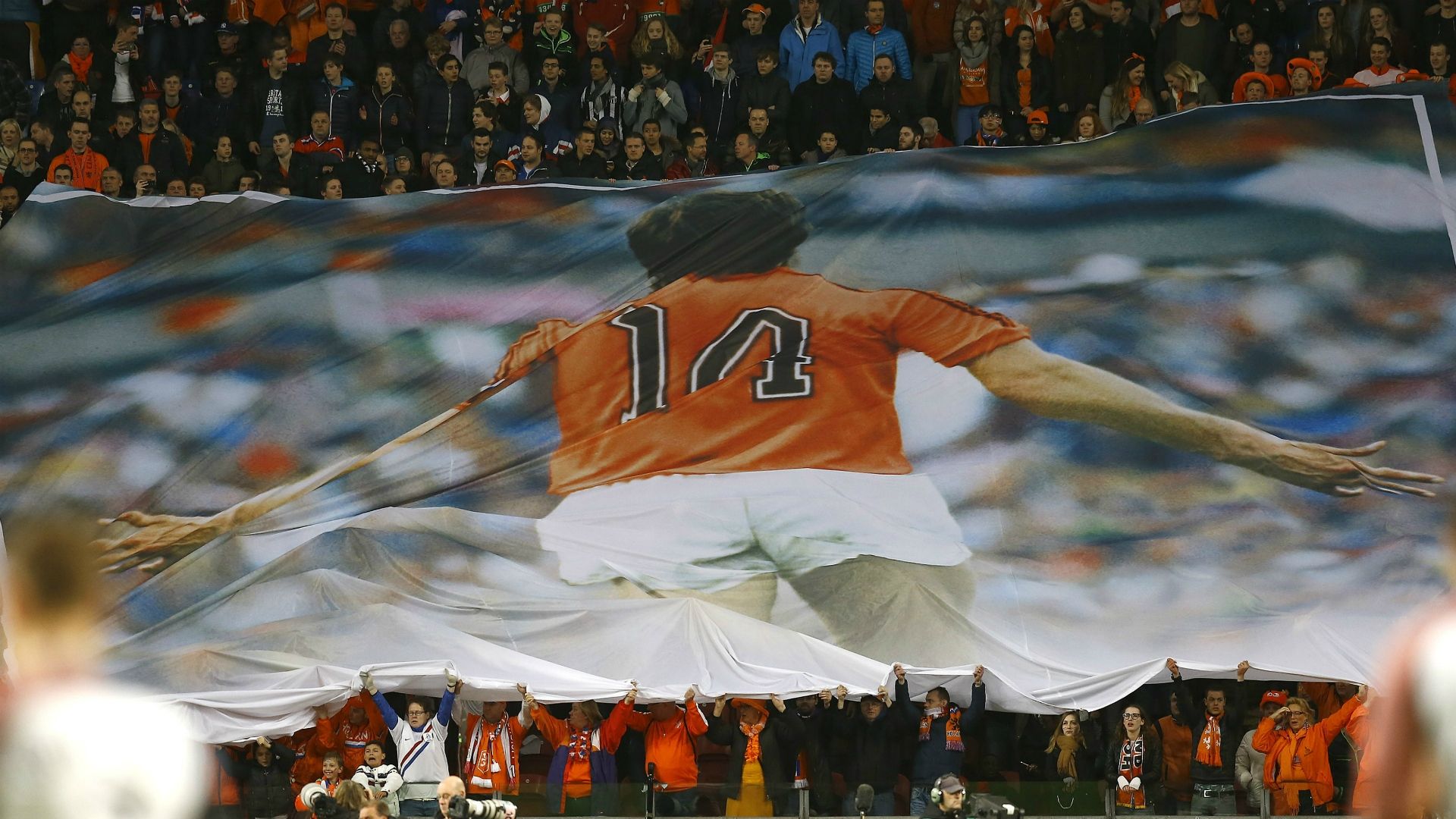 Johan Cruyff Netherlands France Friendly 03252016