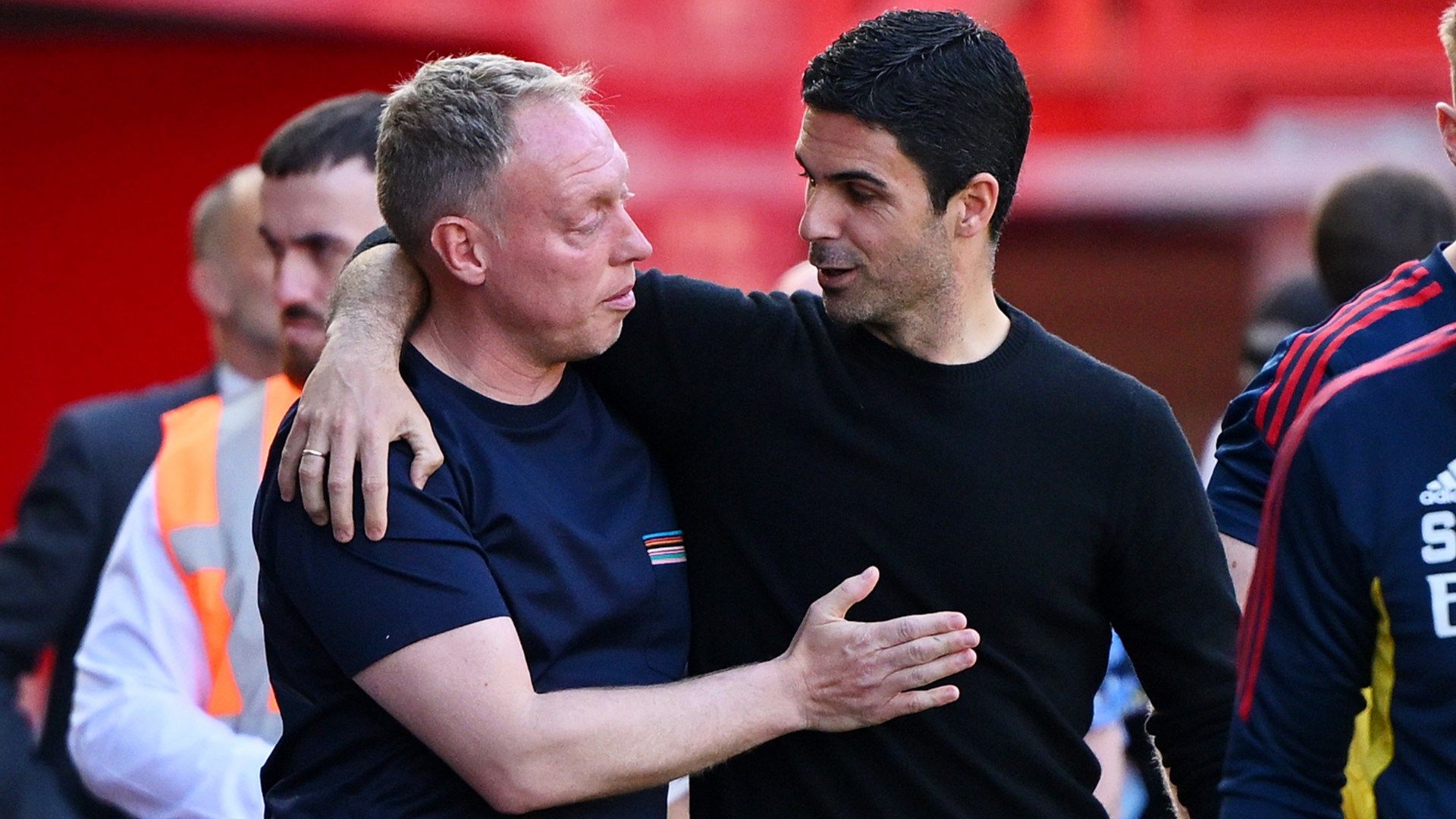 Steve Cooper Mikel Arteta Nottingham Forest Arsenal 2022-23