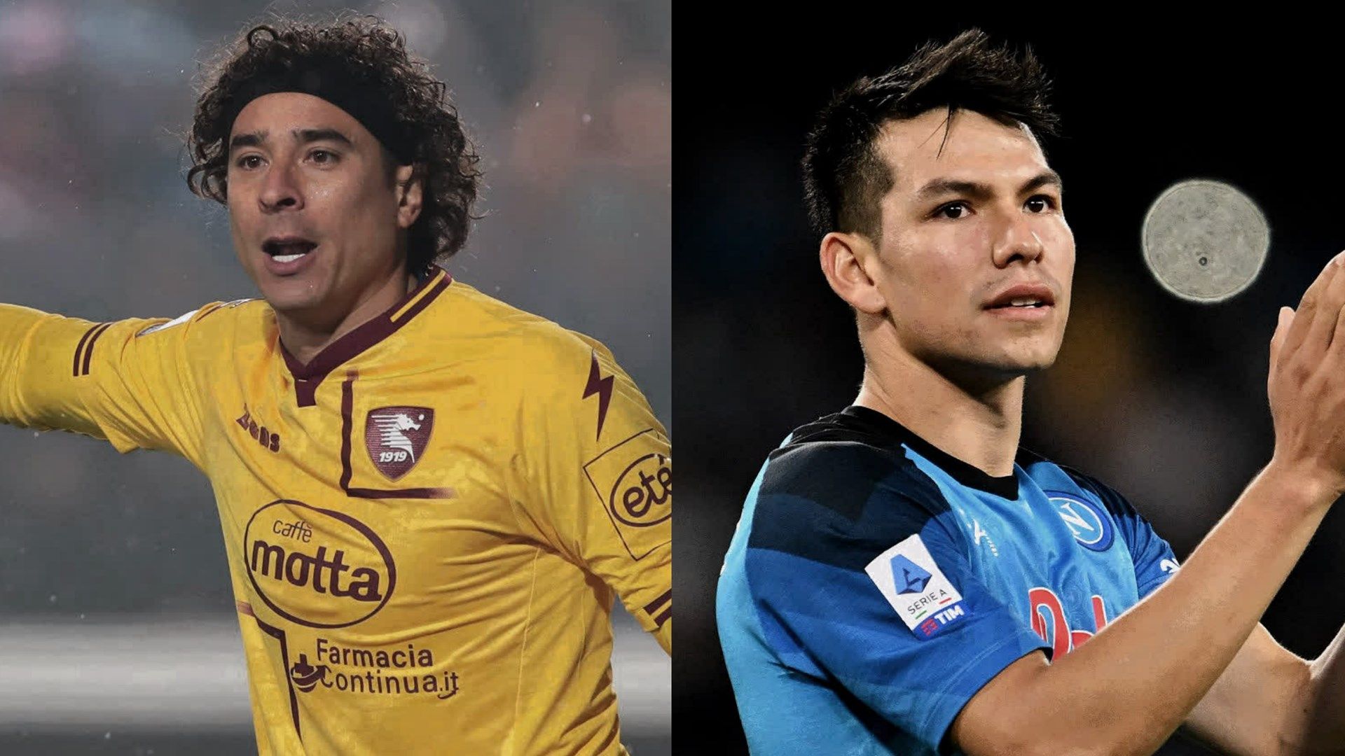 Guillermo Ochoa Hirving Lozano Salernitana Napoli