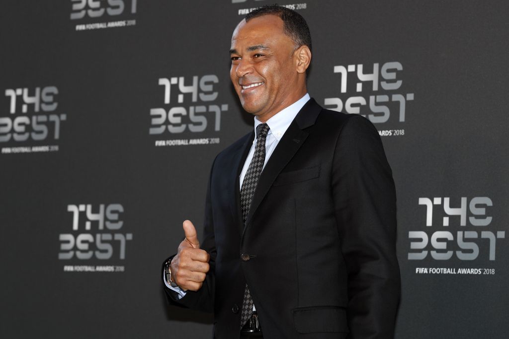 Cafu chega a evento da Fifa