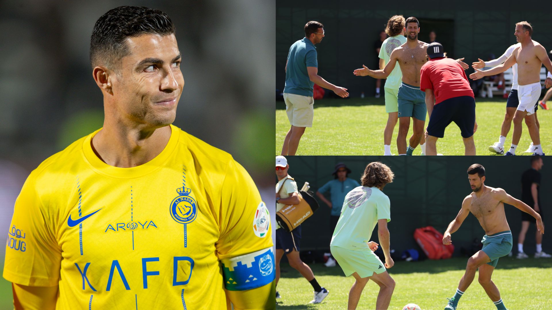 Cristiano Ronaldo Novak Djokovic