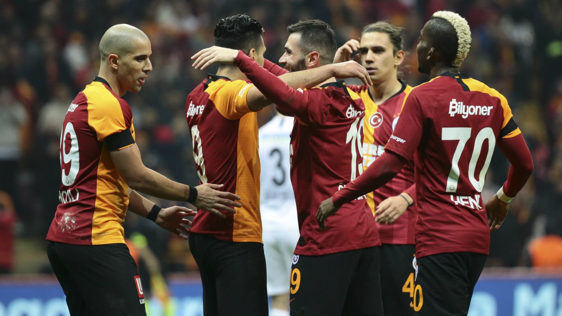 Galatasaray Feghouli Onyekuru Falcao Omer BayramGenclerbirligi 03012020