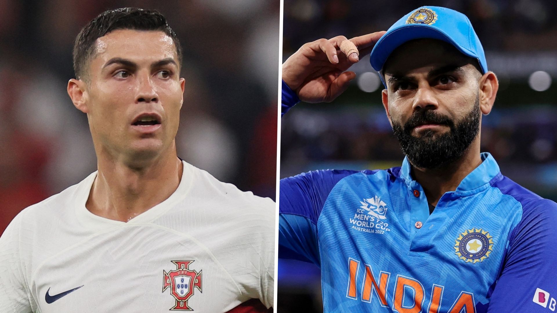 Cristiano Ronaldo Virat Kohli