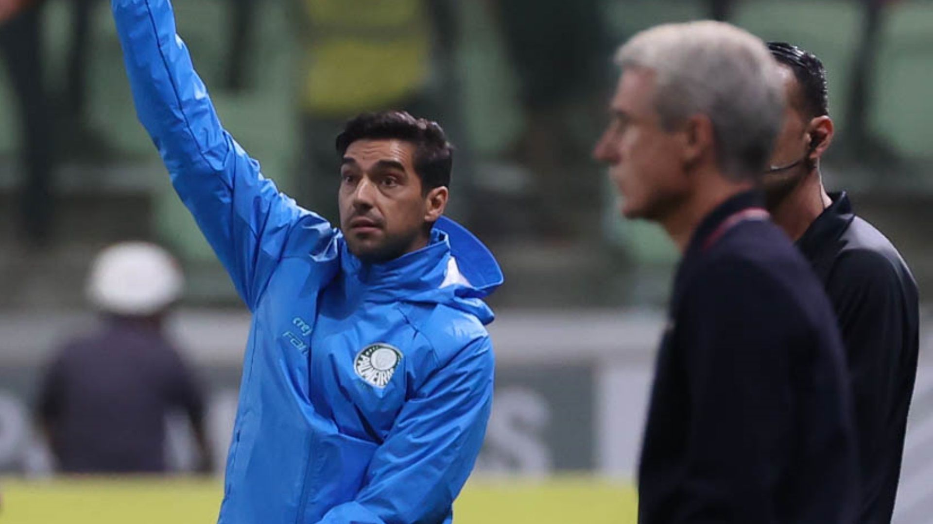 Abel Ferreira em 2022, durante jogo contra o Botafogo pelo Campeonato Brasileiro