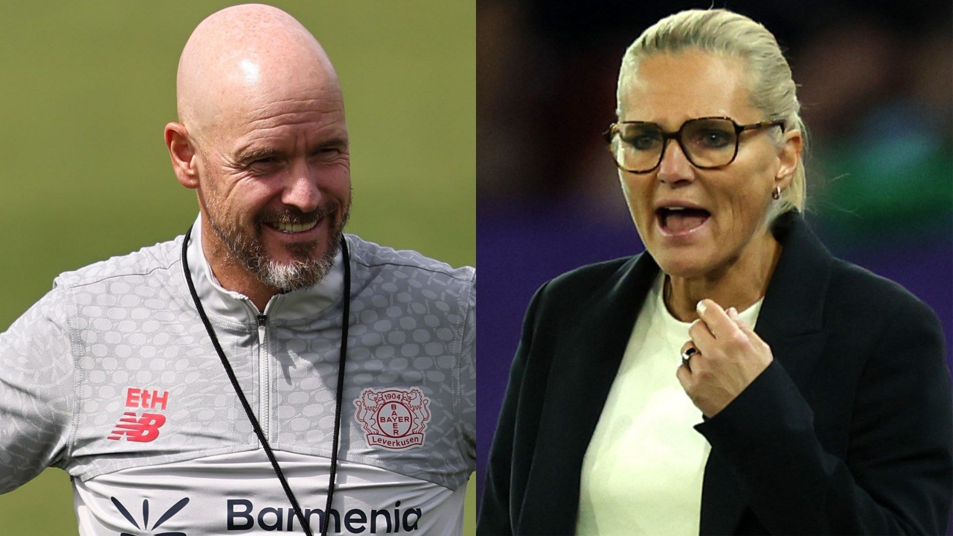Erik ten Hag Sarina Wiegman