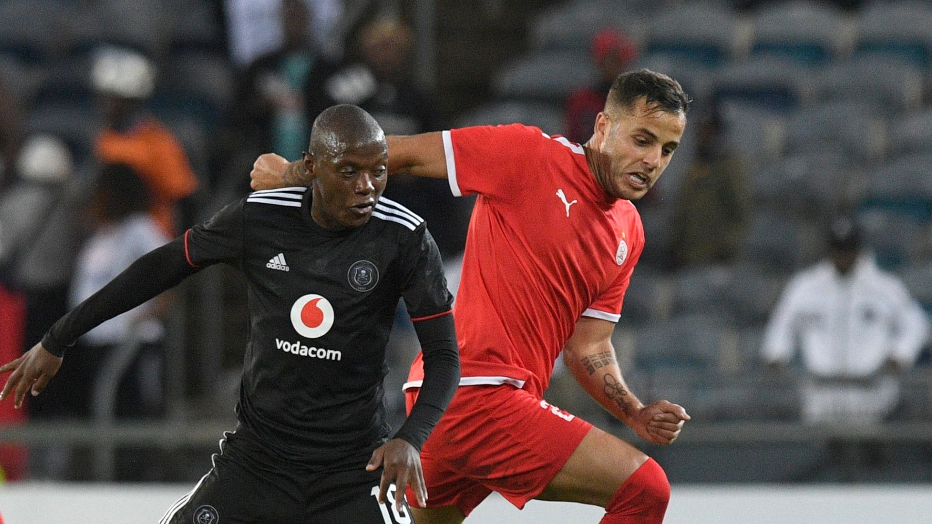 Kabelo Dlamini Orlando Pirates Ghazi Ayadi Al Ittihad